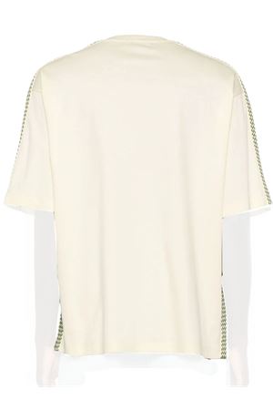 T-shirt in cotone giallo pastello LANVIN | RMTS0026J196514