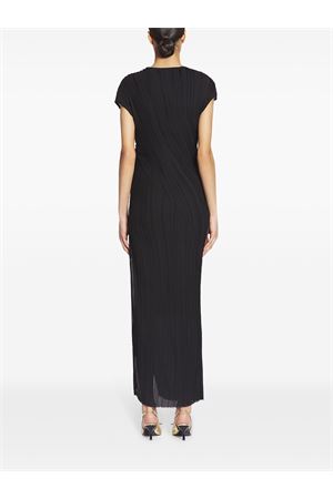 Black midi dress LANVIN | RWDR0068452110