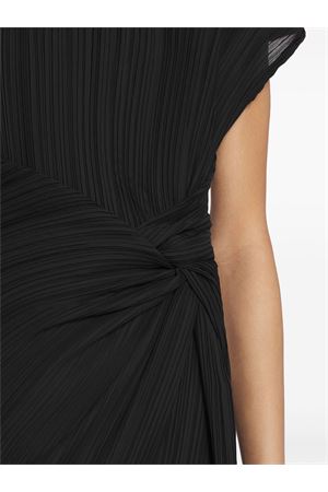 Black midi dress LANVIN | RWDR0068452110