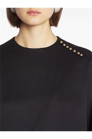 Black asymmetric top LANVIN | RWTO00083421H2410