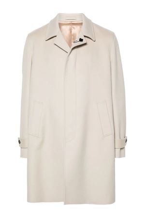 Ivory white virgin wool Coat LARDINI | IV23223IVC63605120