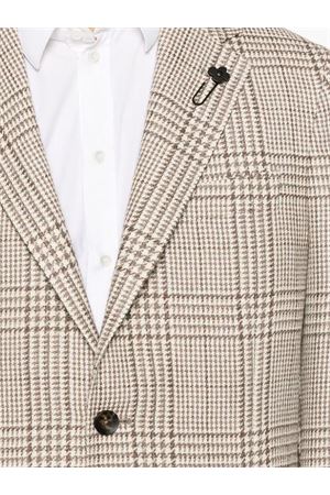 Single-breasted checked blazer LARDINI | IV528AEIVSF63524150BE