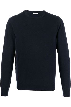 Maglione in cashmere blu navy MALO | UMA008F1K02E11