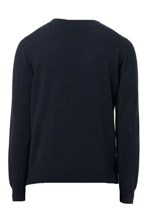 Maglione in cashmere blu navy MALO | UMA008F1K02E11