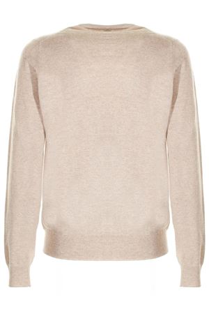 Beige cashmere sweater MALO | UMA008F1K02E3294