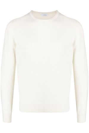 Maglia in cashmere bianco crema MALO | UMA008F1K02F2720