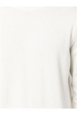 White cream cashmere sweater MALO | UMA008F1K02F2720