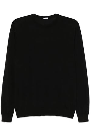 Maglione in lana vergine nero MALO | UMA008F2Z10E516