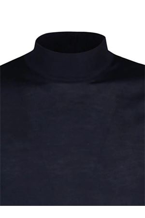 Maglione in cashmere blu navy MALO | UMC003F8Z17E11