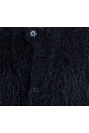 Black mohair blend cardigan MARNI | CDMG0150A0UFU17200N99