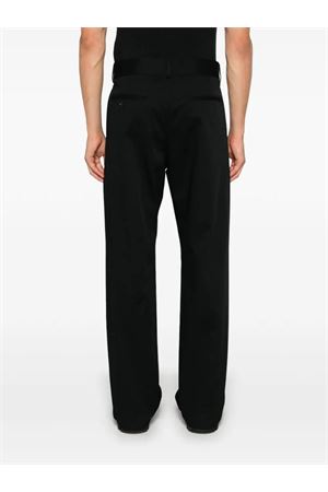 Black cotton blend trousers MARNI | PUMU0058A1UTC41700N99