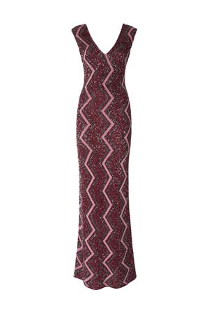 Abito lungo zig zag MISSONI | DS24WG3OBK042IS4165