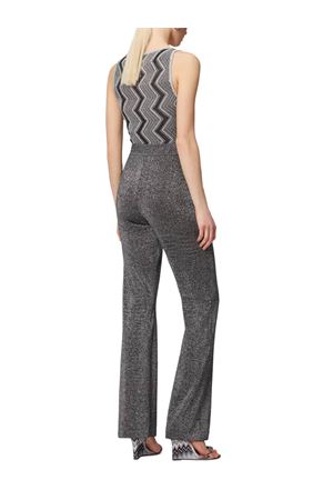 Flare trousers in glitter-effect viscose MISSONI | DS24WI1KBK042TS91LV