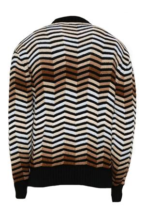 Zigzag wool cardigan MISSONI | US24WM05BK037OS80C1