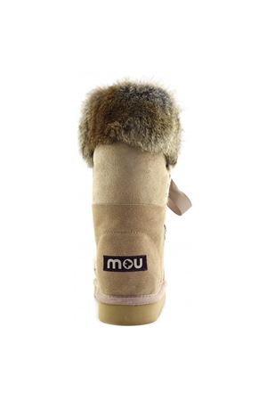 Camel beige sheepskin Eskimo Lace e Fur MOU | FW101004ACAM