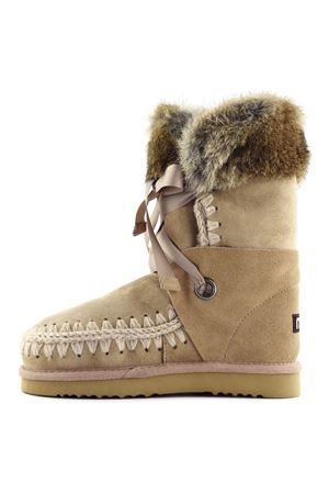 Camel beige sheepskin Eskimo Lace e Fur MOU | FW101004ACAM