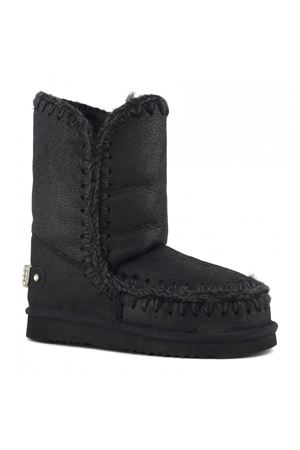 Eskimo 24 in pelle di montone nero MOU | FW101037BCBKG