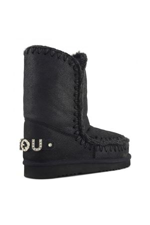 Eskimo 24 in pelle di montone nero MOU | FW101037BCBKG