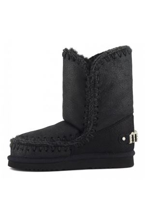 Eskimo 24 in pelle di montone nero MOU | FW101037BCBKG