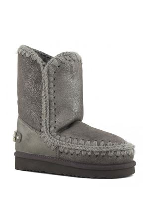 Eskimo 24 in pelle di montone grigio MOU | FW101037BDUIRO