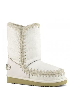 Eskimo 24 in pelle di montone bianco MOU | FW101037CWXWHI