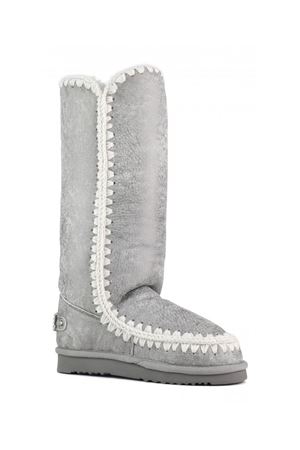 Silky silver sheepskin Eskimo 40 MOU | FW101052BSSIL