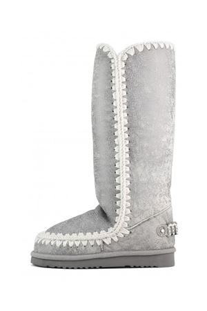 Silky silver sheepskin Eskimo 40 MOU | FW101052BSSIL