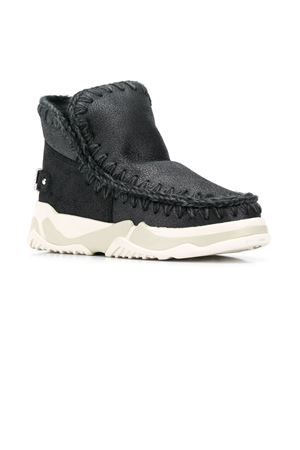 Cracked Black Eskimo trainer rhinestones MOU | FW201013BCBKG