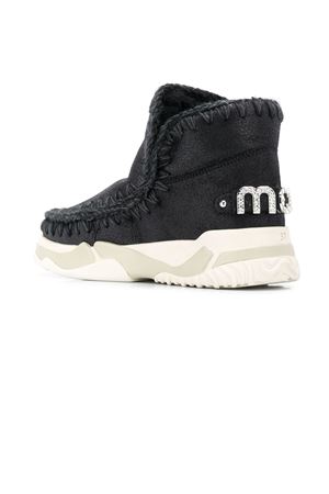 Cracked Black Eskimo trainer rhinestones MOU | FW201013BCBKG