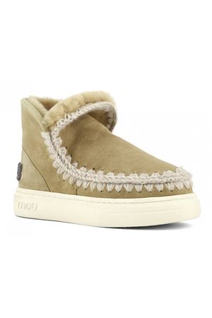 Eskimo sneaker bold in pelle tabacco MOU | FW411001ATOB