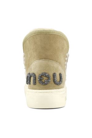 Eskimo sneaker bold in pelle tabacco MOU | FW411001ATOB