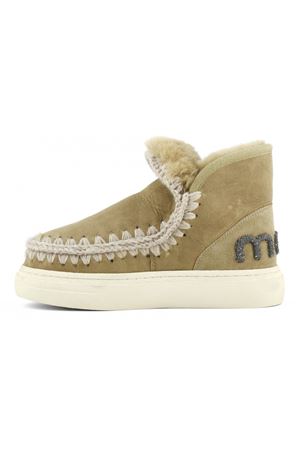 Eskimo sneaker bold in pelle tabacco MOU | FW411001ATOB