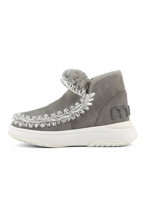 Eskimo jogger pelle double face grigio MOU | FW421001ANGRE