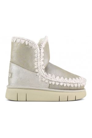 Eskimo 18 bounce in pelle stone metallic MOU | FW531002BSTME