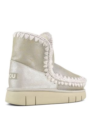 Eskimo 18 bounce in pelle stone metallic MOU | FW531002BSTME