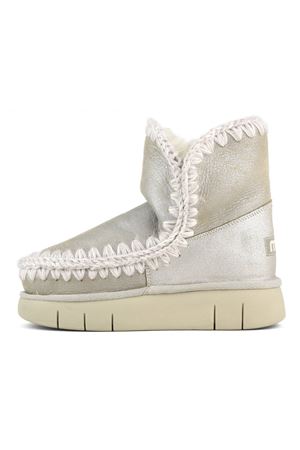 Eskimo 18 bounce in pelle stone metallic MOU | FW531002BSTME