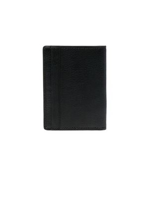 Micron hinge opening leather card holder ORCIANI | SU0113MICNERO