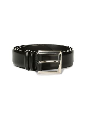 Black Calf classic leather belt ORCIANI | U03202CAFNERO