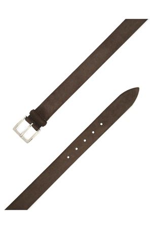 Amalfi suede leather belt ORCIANI | U08211AMFMORO