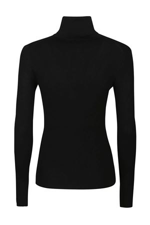 Black wool sweater PAROSH | LEILA24D512552X013