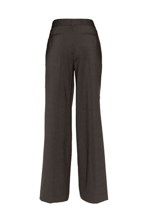 Brown wool blend Lillie trousers PAROSH | LILLE24D232245008