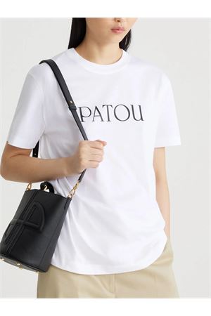 T-shirt in cotone bio bianco PATOU | JE0299999001W