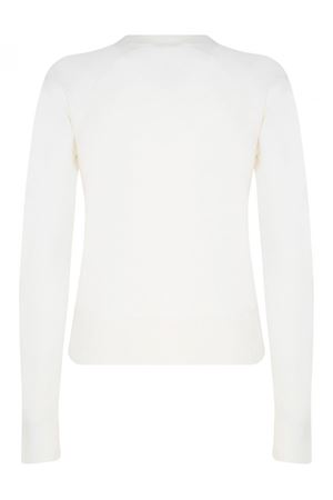 White Merino wool blend jumper PATOU | KN1108045001W