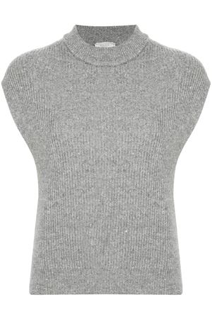 Maglione in misto lana vergine grigio PESERICO | S99621F0709253971