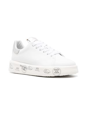 White Belle leather sneakers PREMIATA | BELLE6823