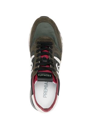 Olive green Lander sneakers PREMIATA | LANDER6905