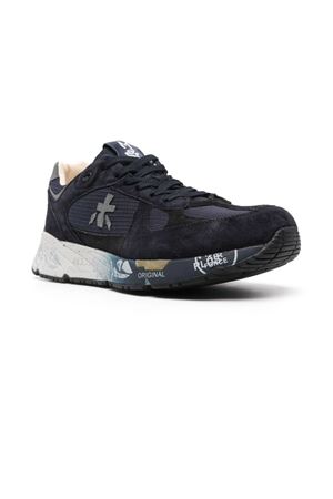 Blue suede Mase sneakers PREMIATA | MASE6887