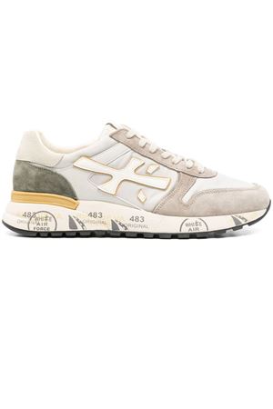 Beige calf leather Mick sneakers PREMIATA | MICK6871