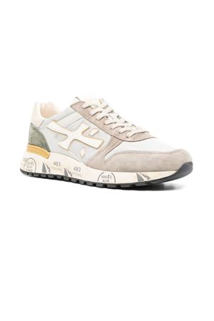 Beige calf leather Mick sneakers PREMIATA | MICK6871