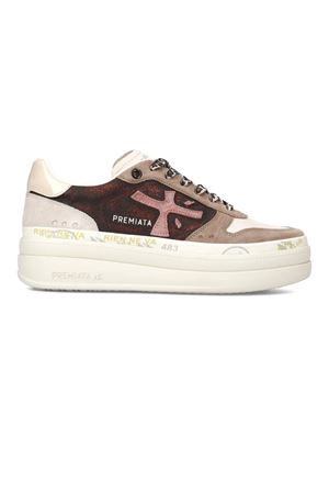 Beige suede Micol sneakers PREMIATA | MICOL7012